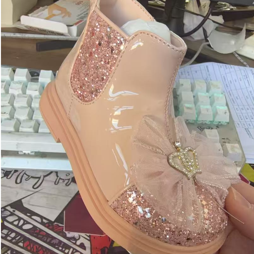 CK63106加绒时尚儿童短靴