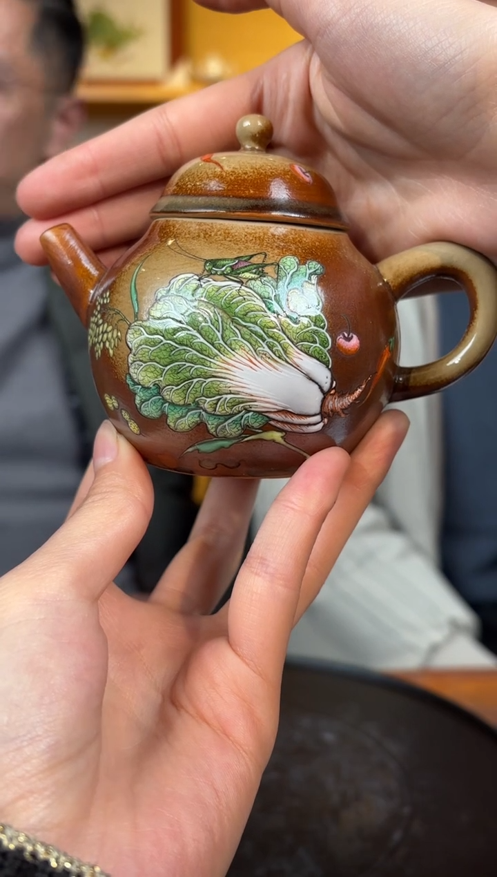 【闪购商品】壶B53【人间瓷画】《廖志远》