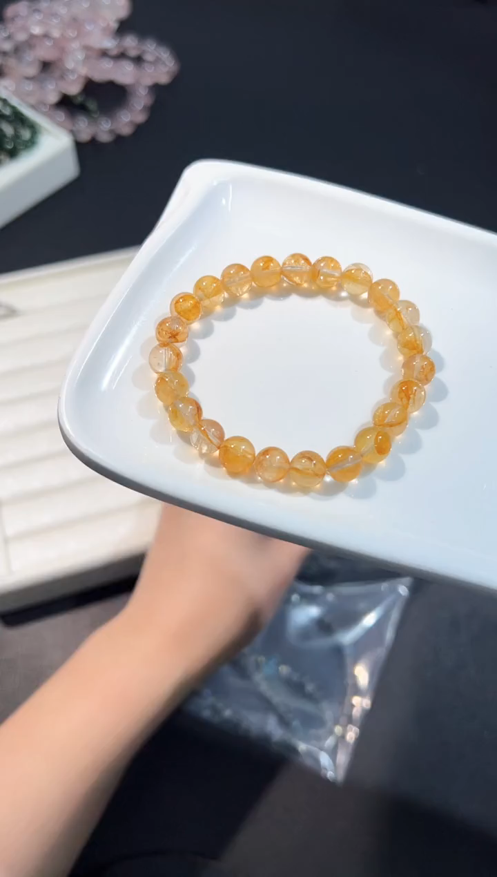 【闪购商品】水晶手串未镶嵌70C多样性发其一/1条默认微瑕