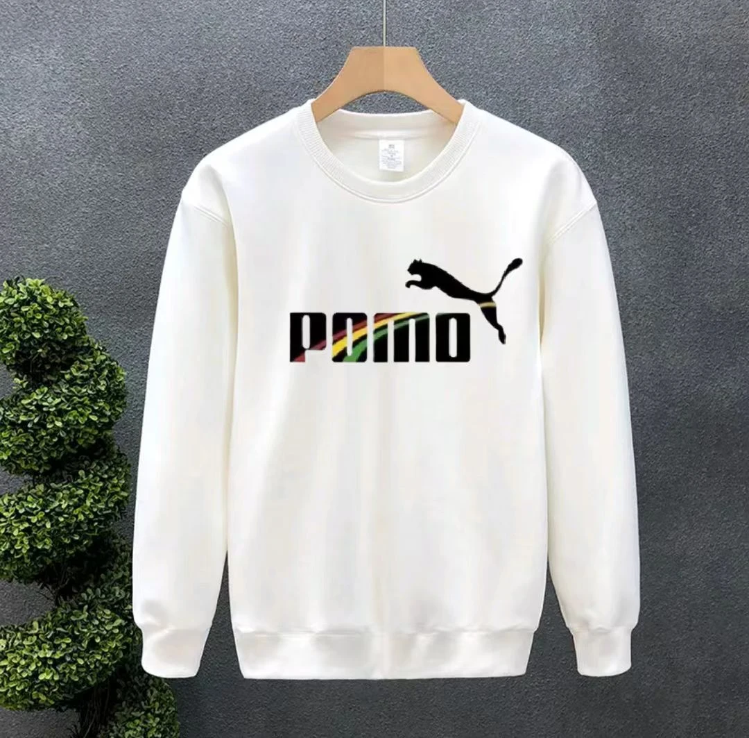 新款高档秋季华棉卫衣时装圆领男女同款 情侣时尚潮流1126