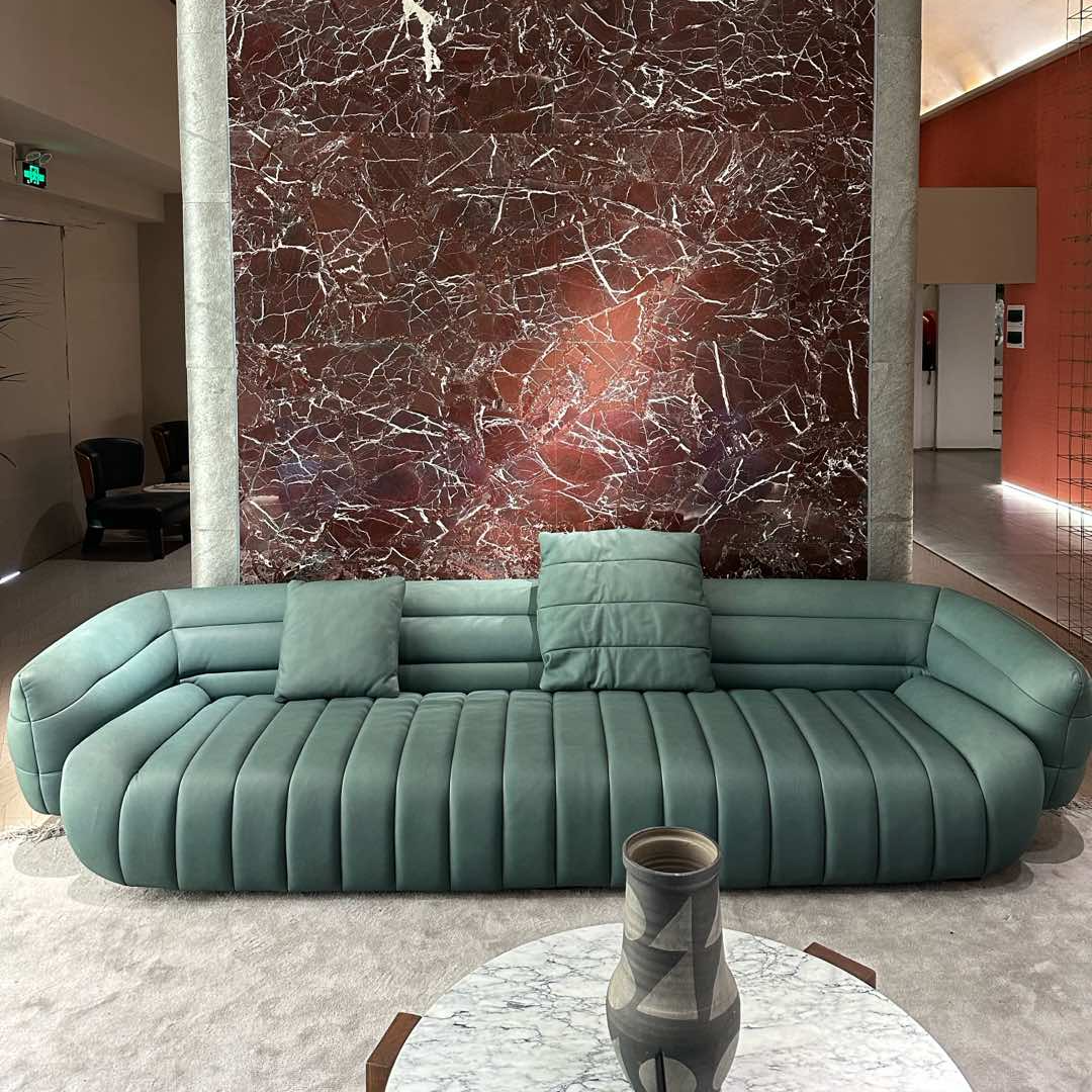 百驰系列FL520全真皮直排4位沙发3260*980*680