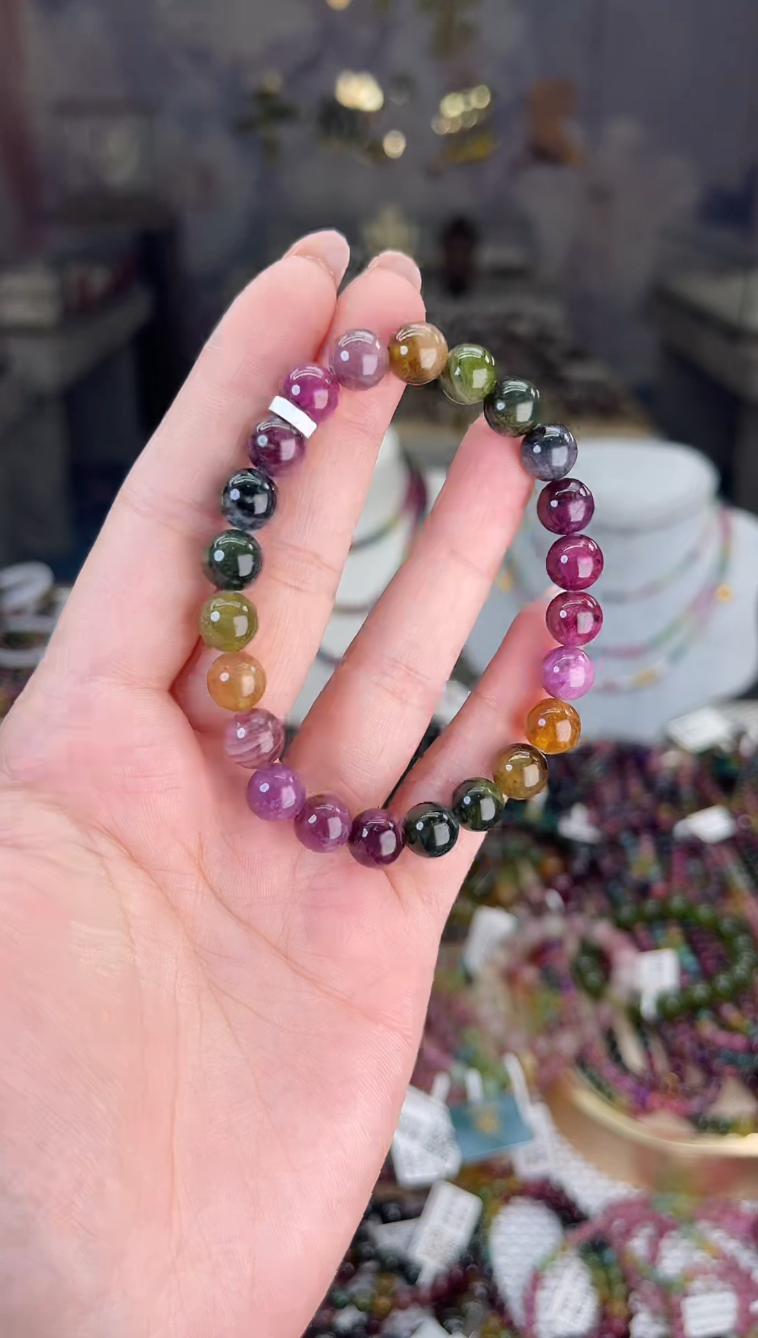 【闪购商品】碧玺/未镶嵌8mm+碧玺单圈多样性发货