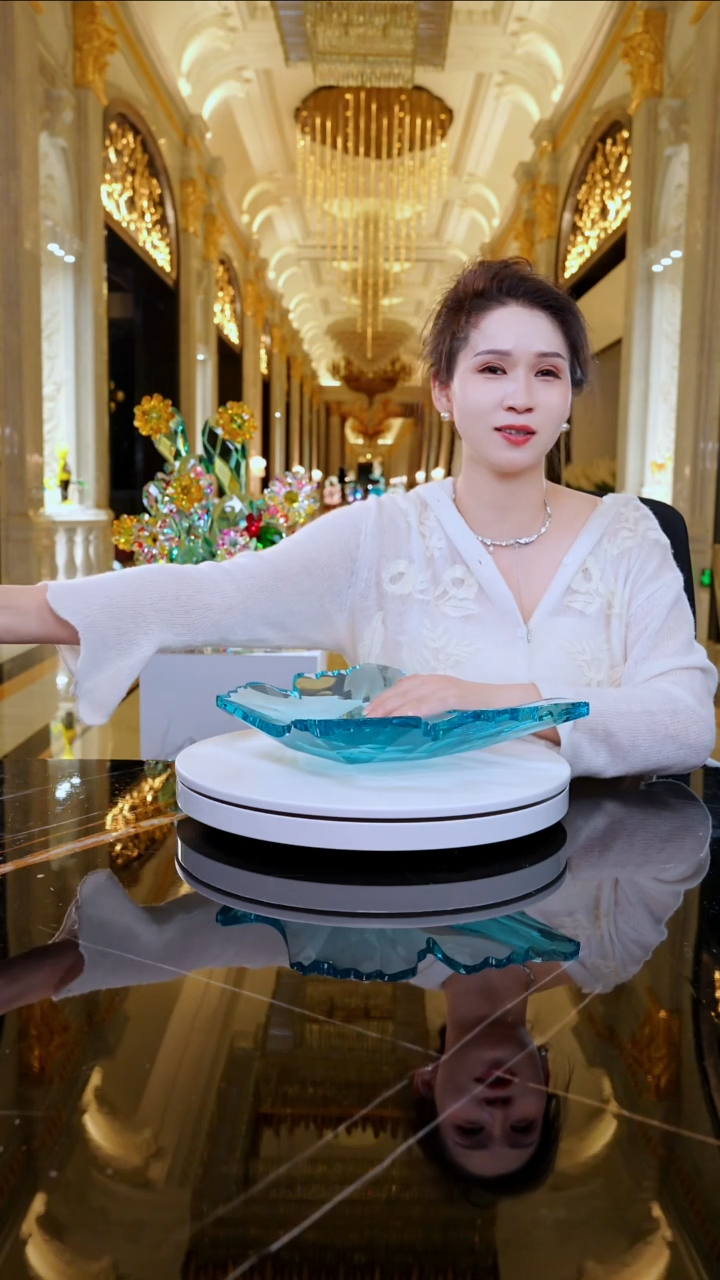 摆件AJ1111264蝴蝶果盘