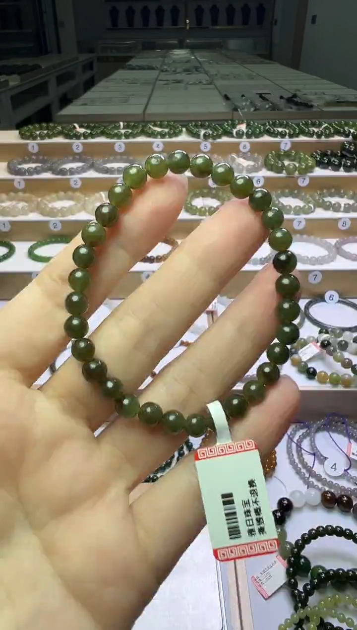 手串未镶嵌和田玉146号卡6mm