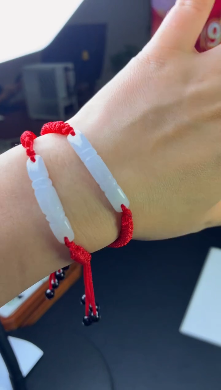 未镶嵌手绳翡翠缅甸天然翡翠藕节手绳 多样性发一