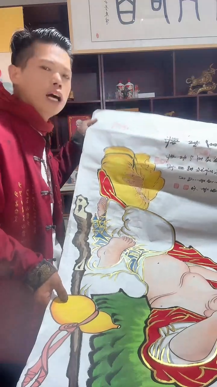 国画李东峰国画人物画