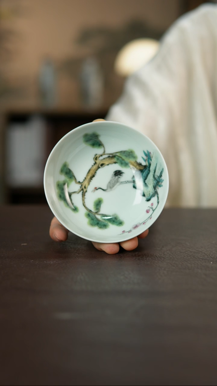 景德镇杯碗柴烧多人