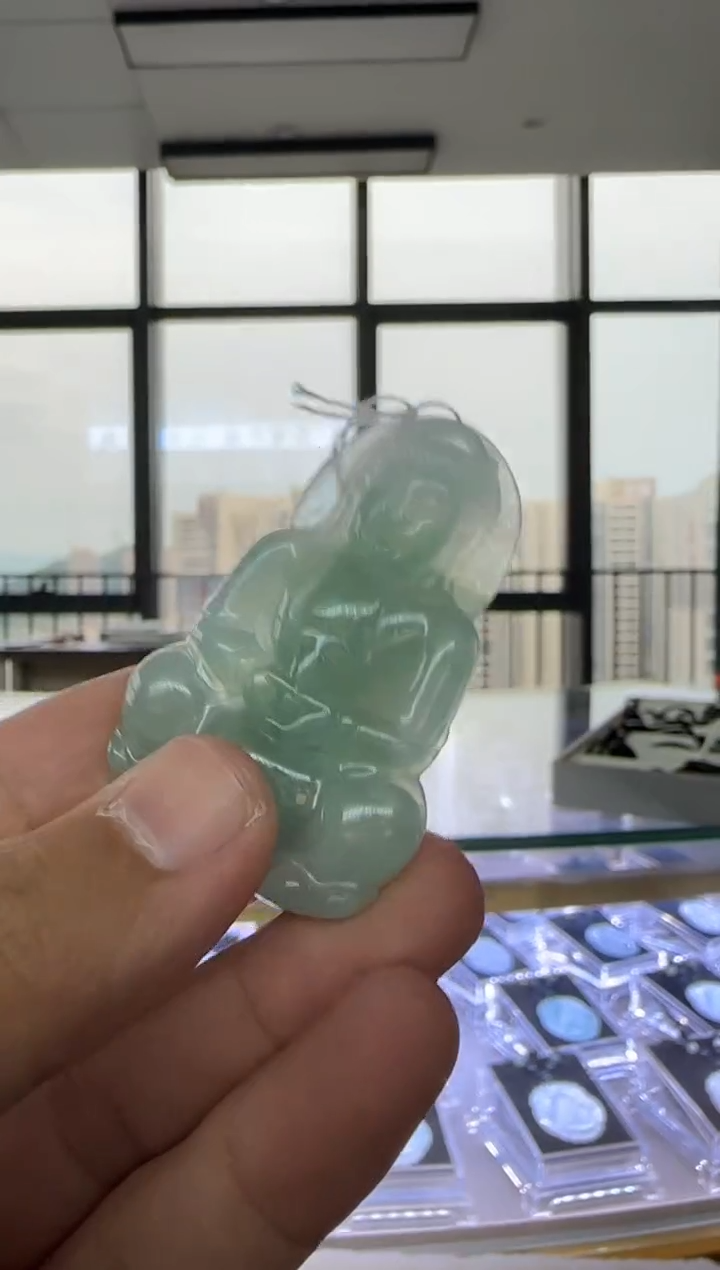 【闪购商品】翡翠未镶嵌颈饰天然翡翠A货孤品一件