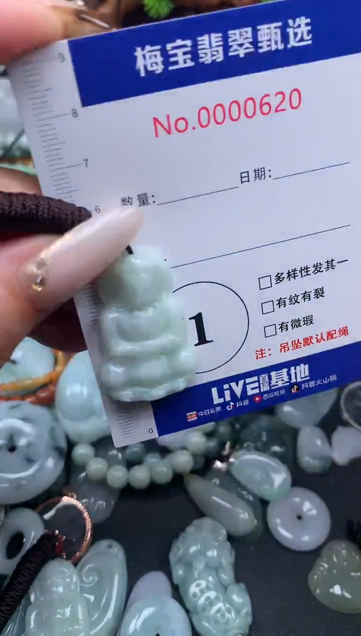 吊坠(不含链)未镶嵌翡翠25