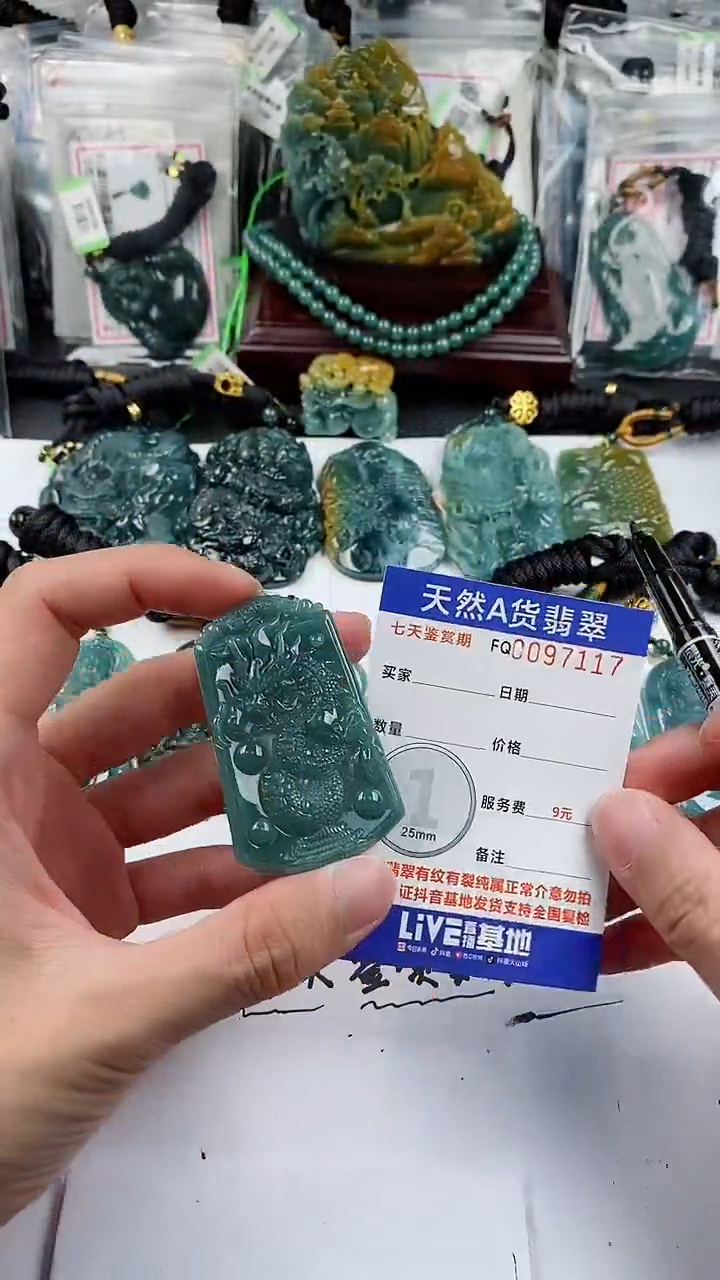 【闪购商品】翡翠颈饰未镶嵌            