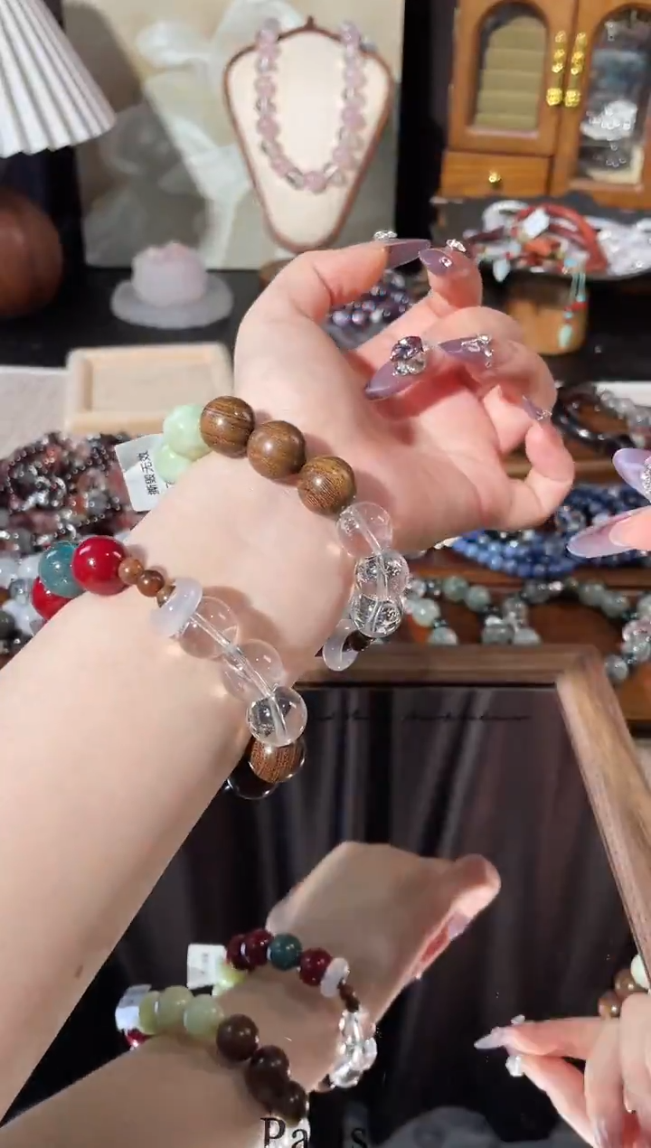 合金手链水晶a-1634