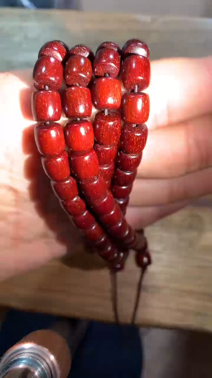 木紫檀筒形108颗