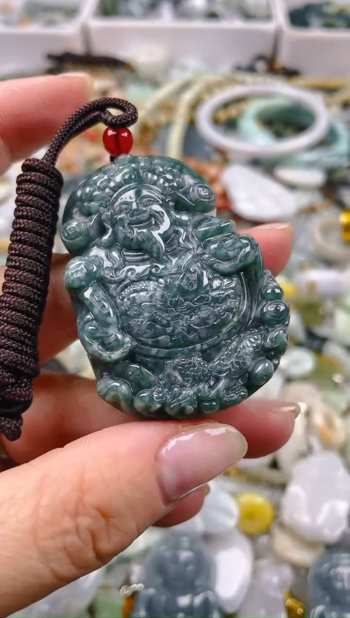 【闪购商品】翡翠颈饰未镶嵌/V/翡翠A货一图一物