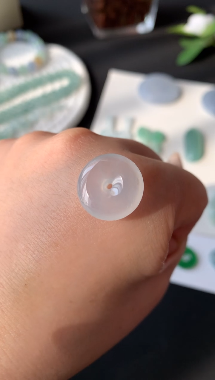 未镶嵌定制翡翠尺寸15.9*5.3