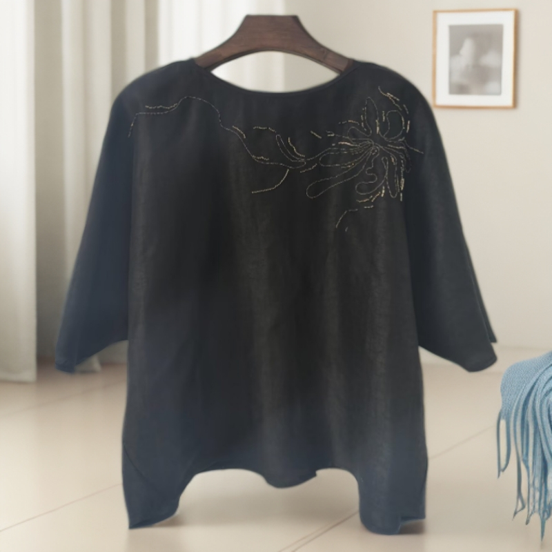 【粉丝专享】香云纱上衣S7173X