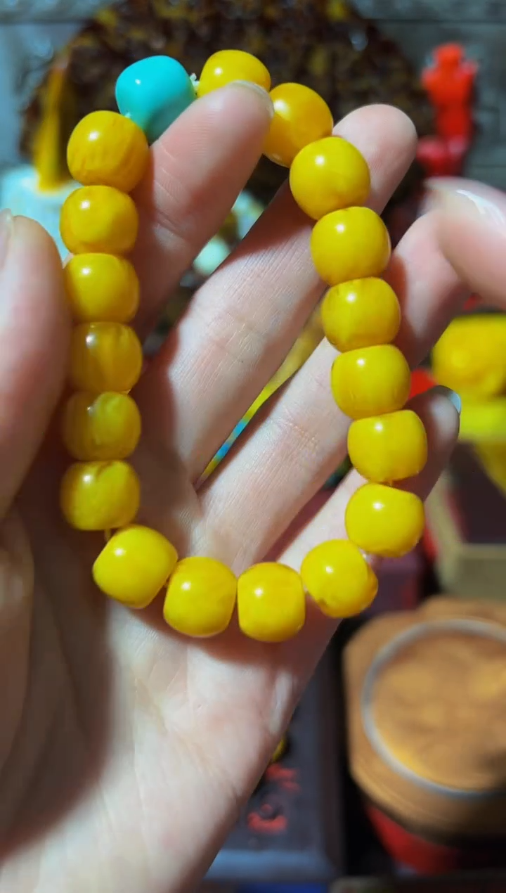 未镶嵌蜜蜡手链哈哈哈啊哈哈哈哈哈哈