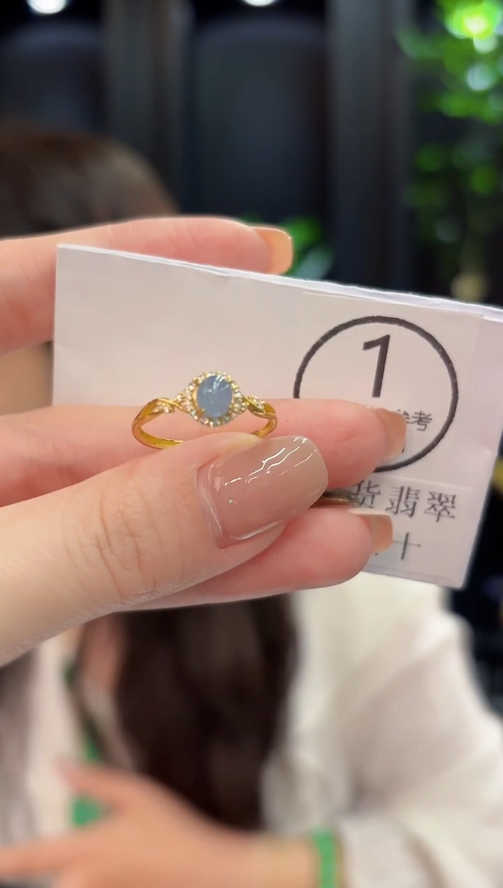 未镶嵌戒指翡翠金**安 缅甸A货/支持复检/一件