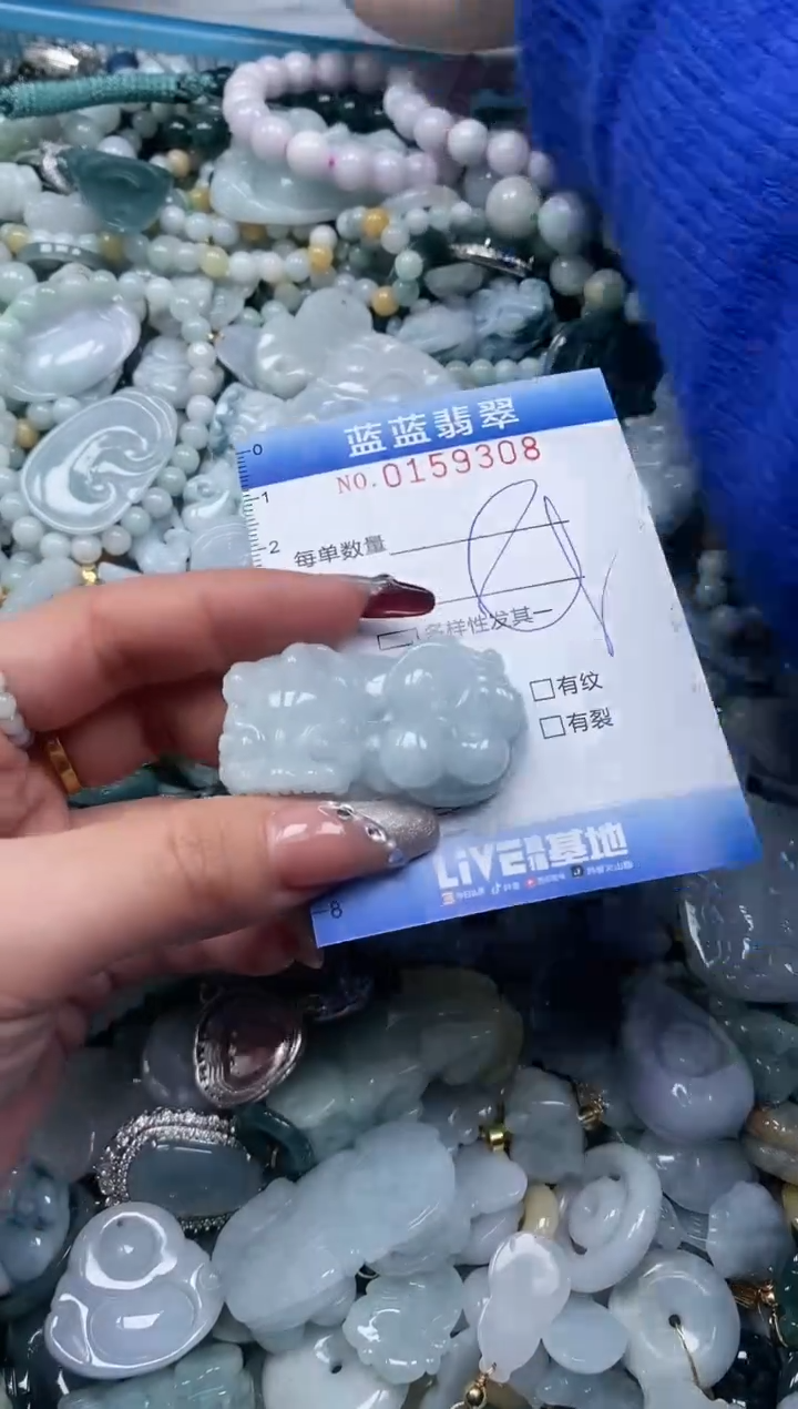 【闪购商品】翡翠颈饰未镶嵌闪购0159308