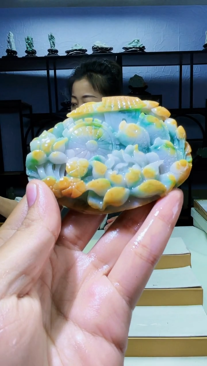 【闪购商品】定制翡翠未镶嵌毛货02220073