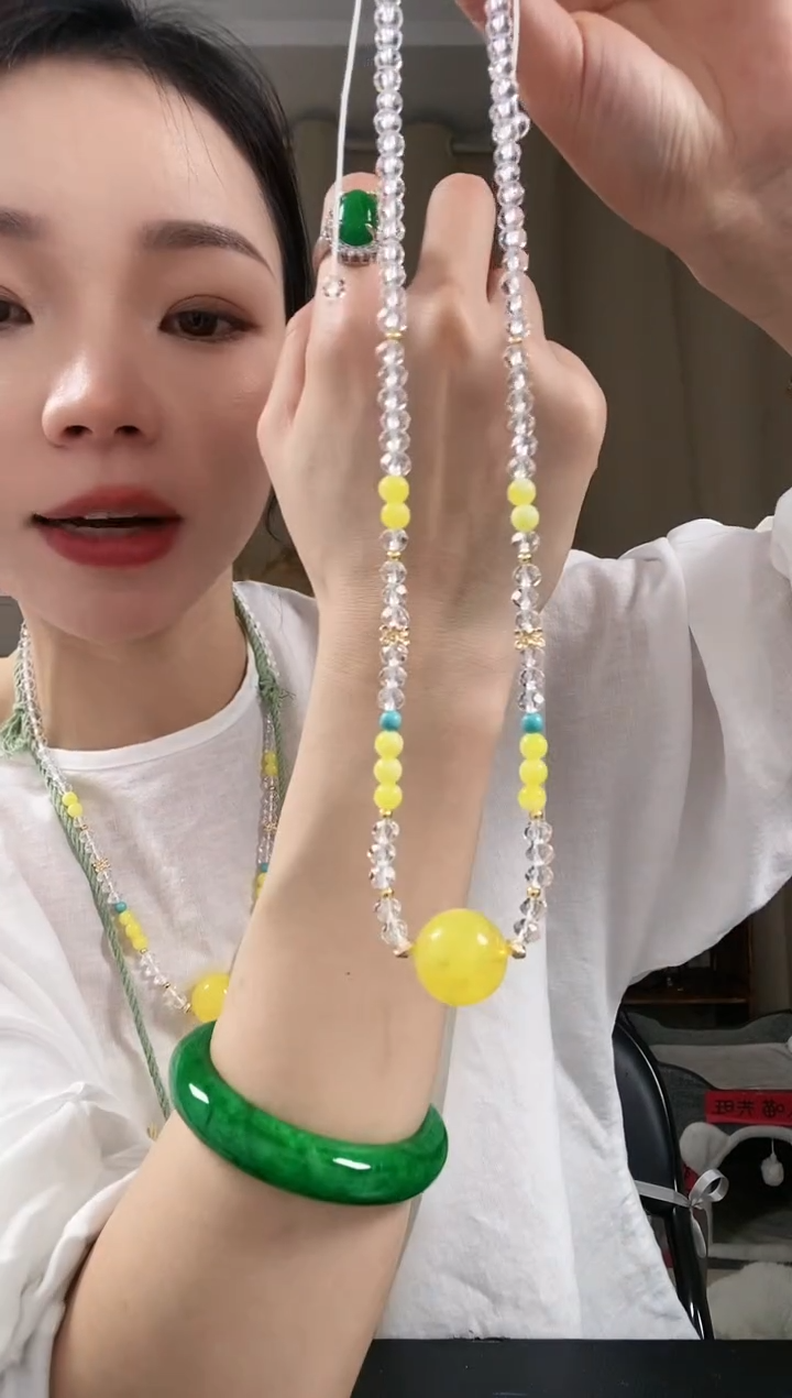 【闪购商品】琥珀颈饰未镶嵌E282EEEEE