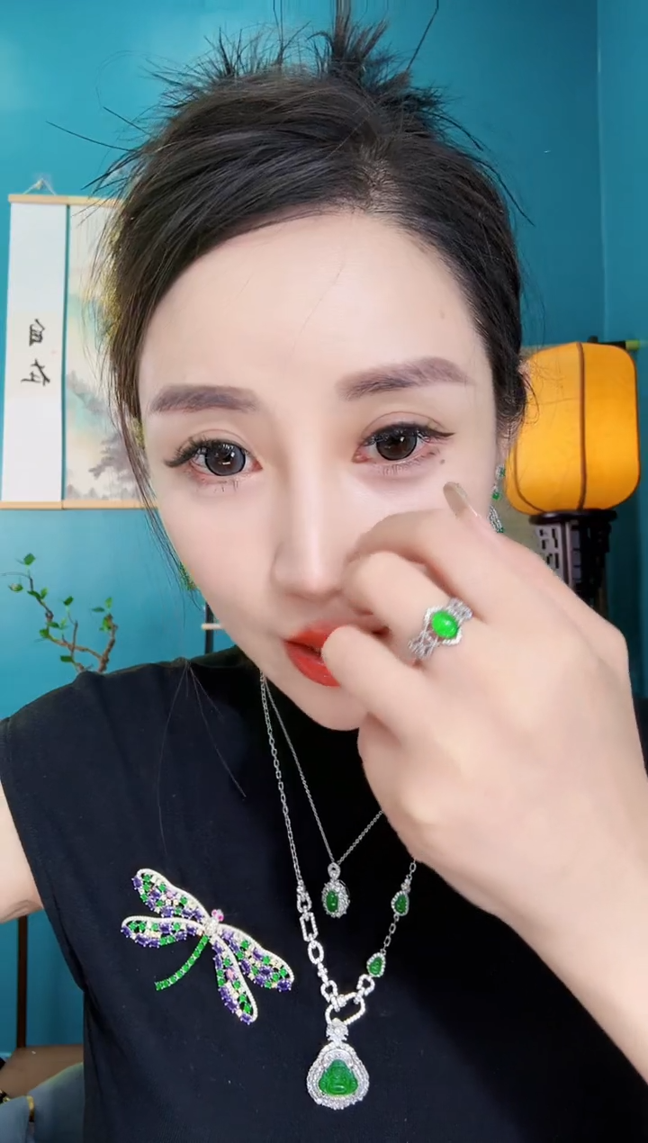 翡翠戒指未镶嵌戒指