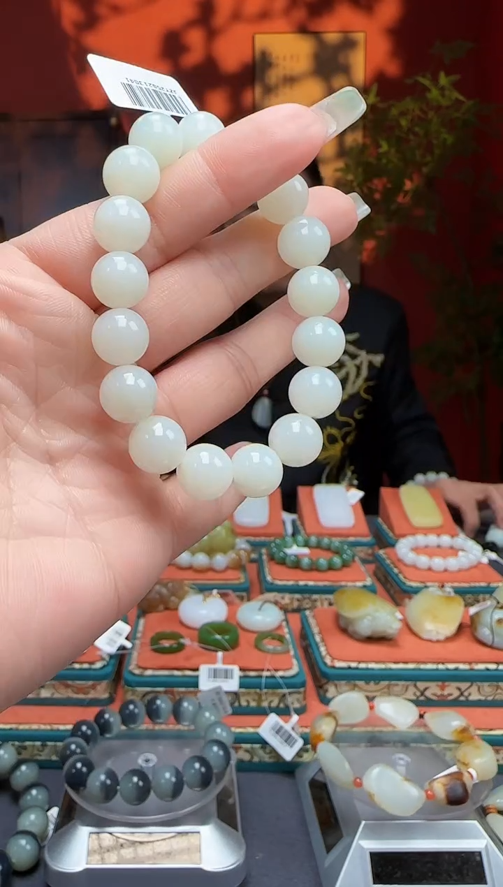 【闪购商品】和田玉手串未镶嵌手串11