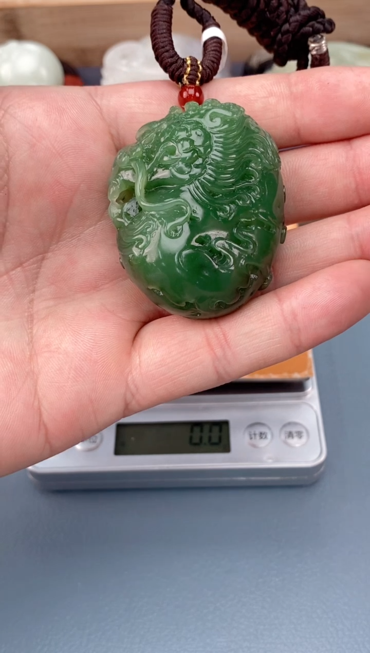 和田玉未镶嵌颈饰25