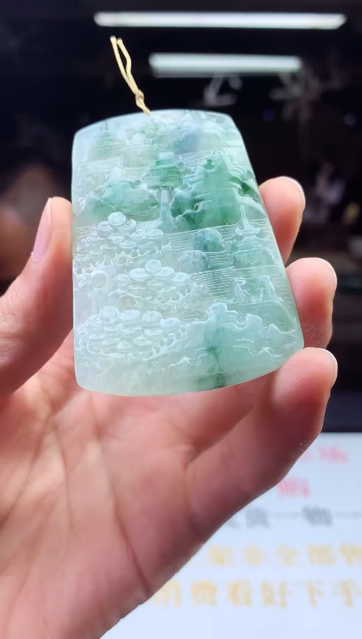 未镶嵌定制翡翠天然A货翡翠拍一发一