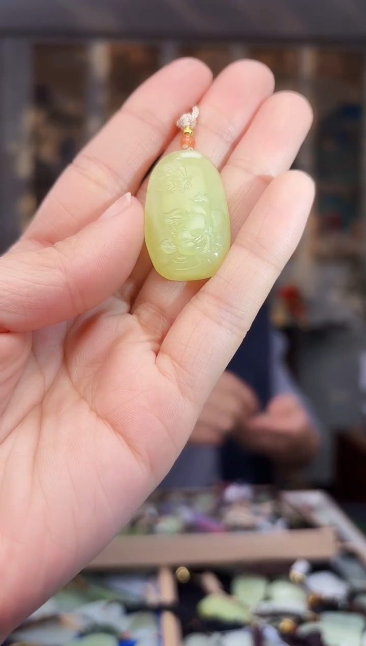 【闪购商品】和田玉颈饰未镶嵌拍一发一