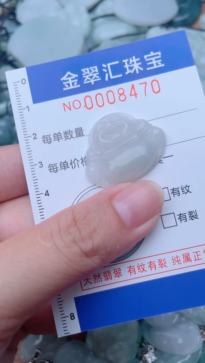 颈饰未镶嵌翡翠8470