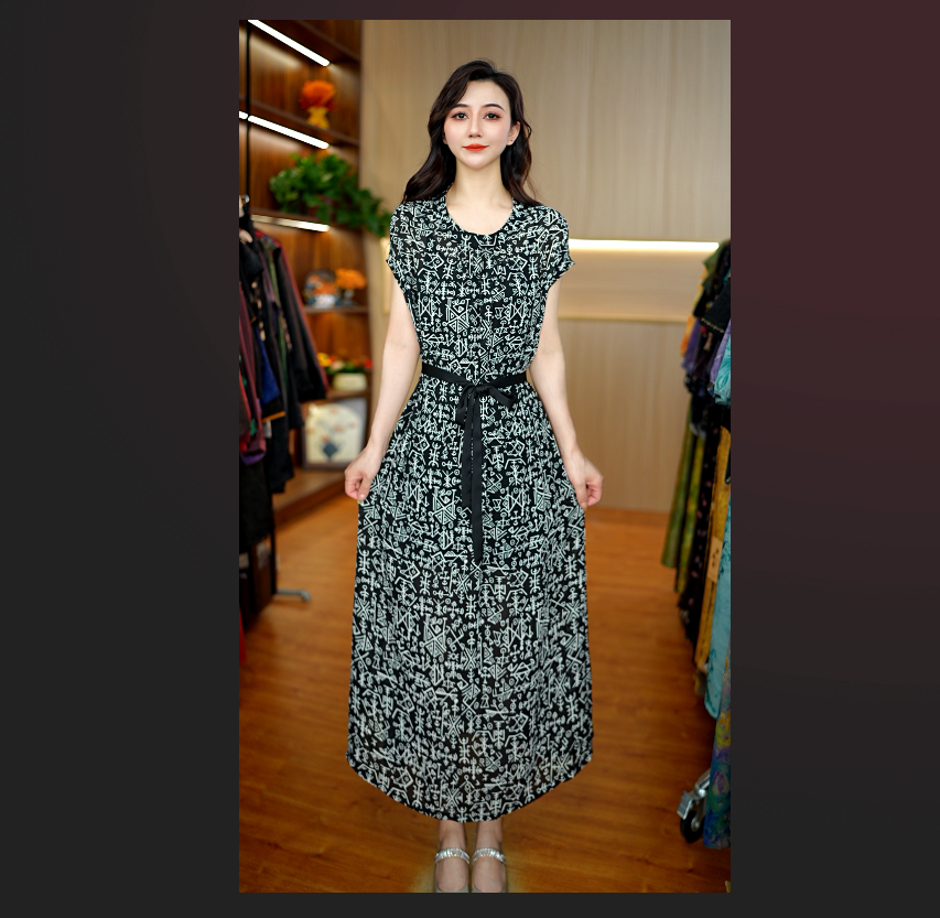 4299-18甲骨文）新款女士连衣裙