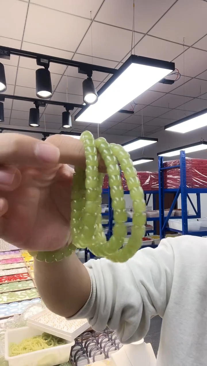 精美冰黄口直切手串（小的）多样性发一