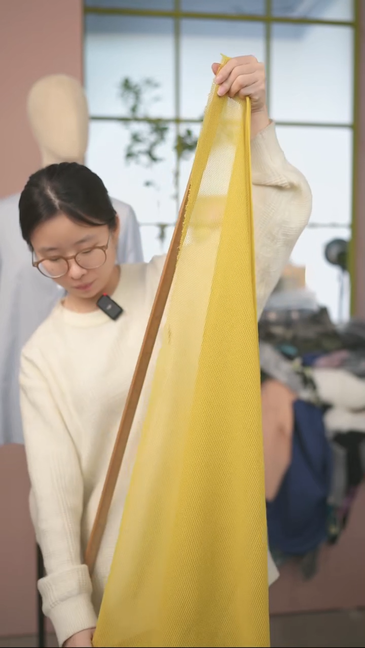 混纺2.5米JIS面料 棉质网面料微拉伸性服装布料 宽105CM 