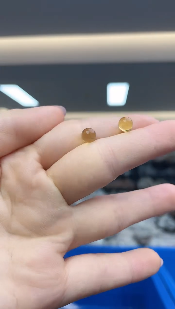 【闪购商品】蓝珀裸石银S925镶嵌（多样性发一件）