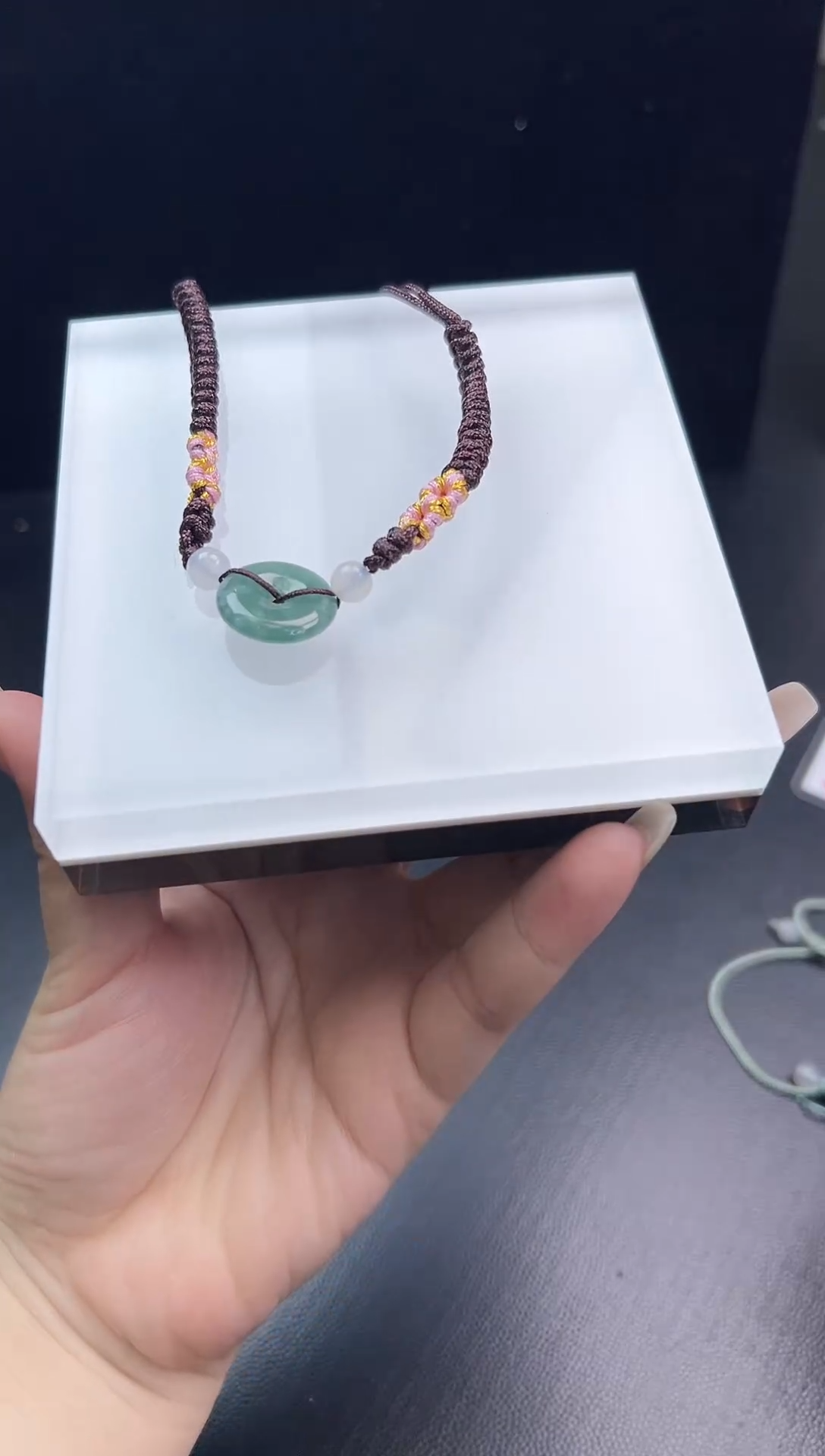 未镶嵌手绳翡翠G998T0919279多样性发一