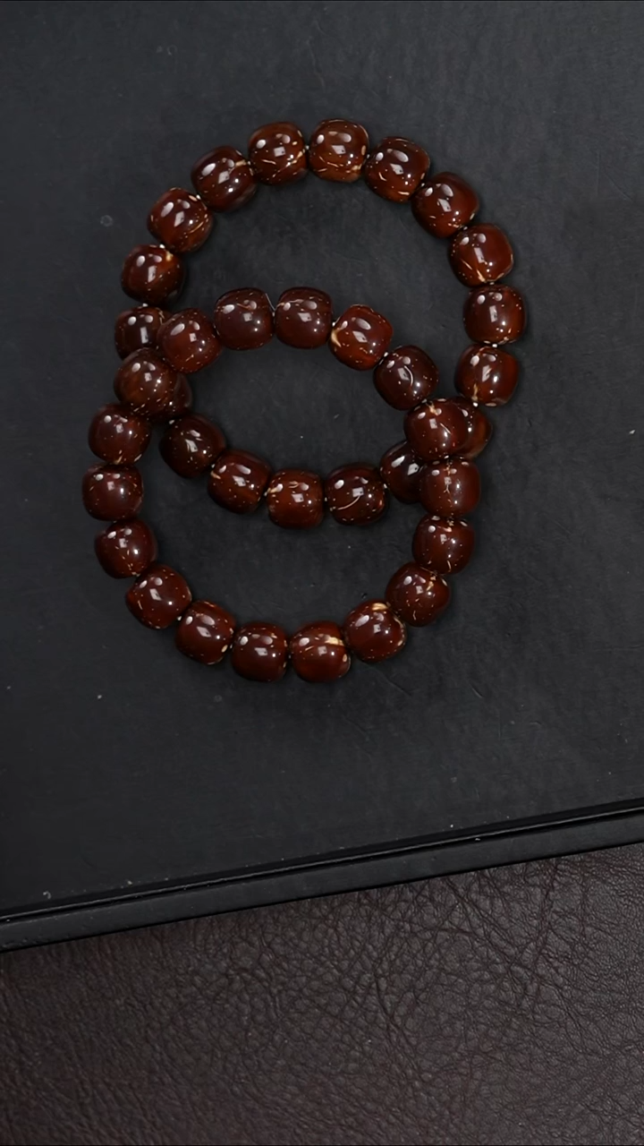 手串紫金鼠12-13mm红皮