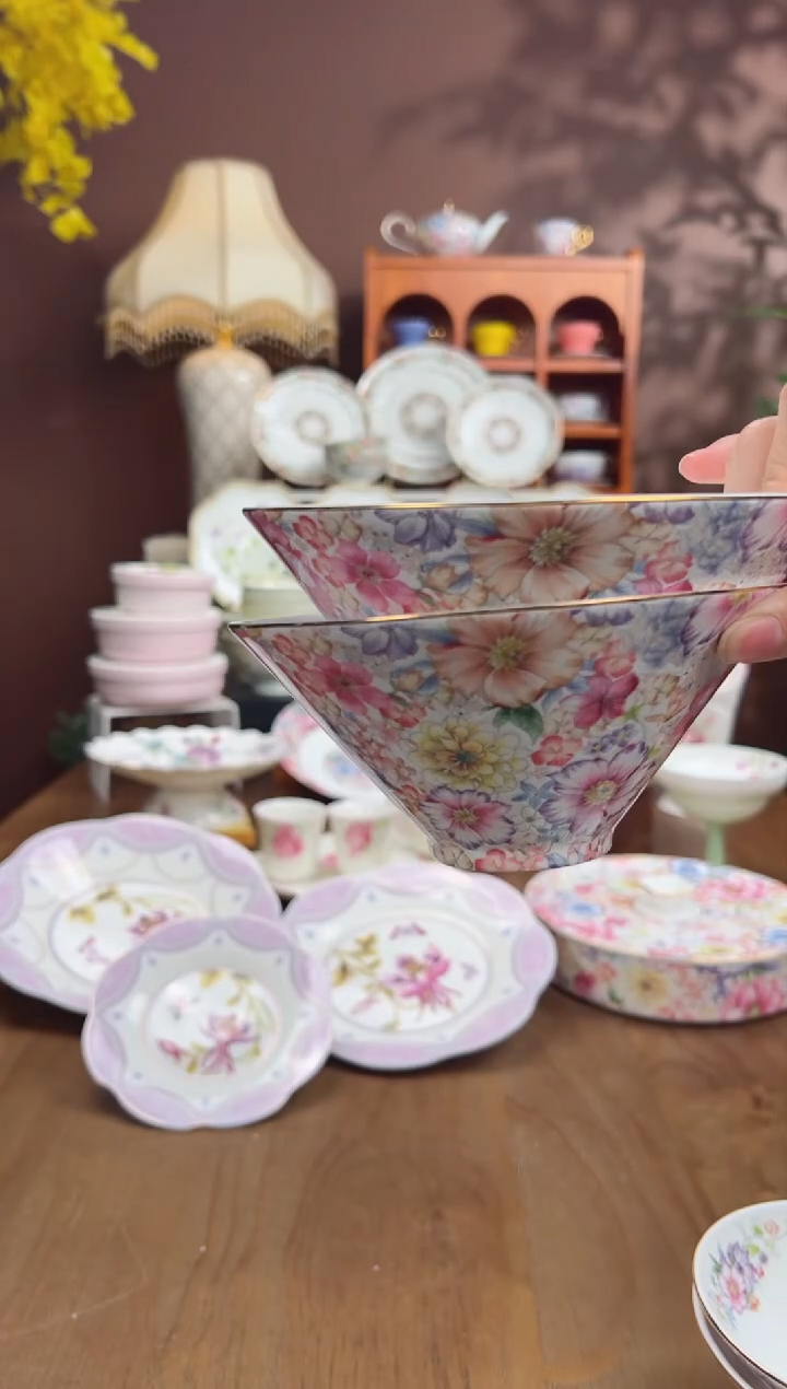【闪购商品】瓦当秘密花园6寸面碗2个