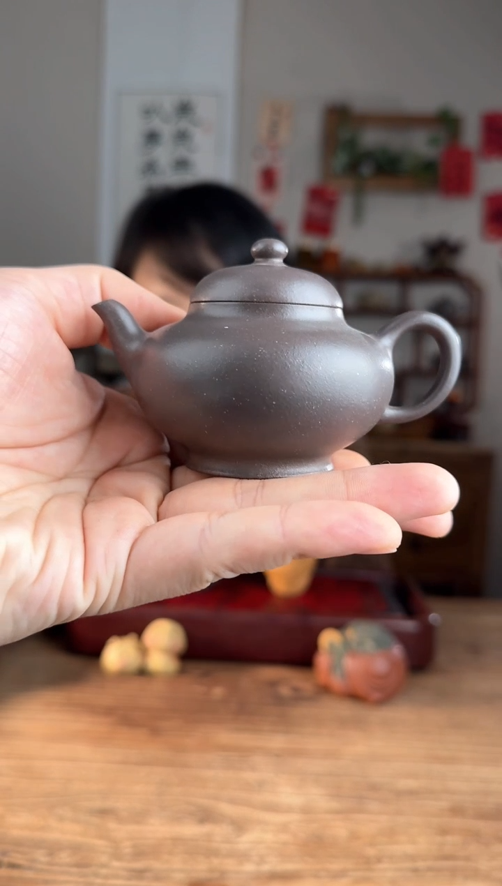 【闪购商品】紫砂茶壶华颖    天青
