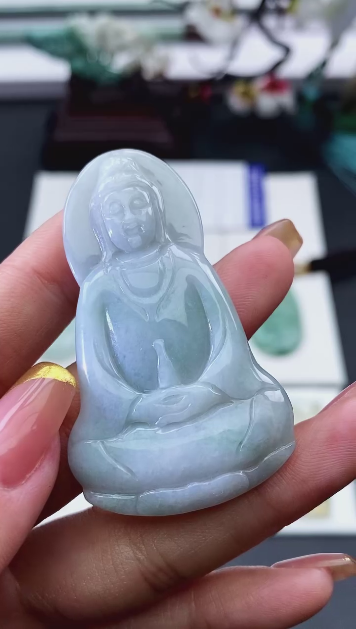 【闪购商品】翡翠颈饰未镶嵌天然缅甸翡翠A货