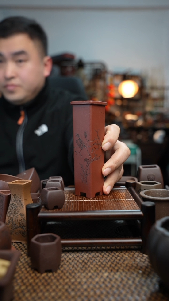 【闪购商品】紫砂花盆長木軒精品紫砂