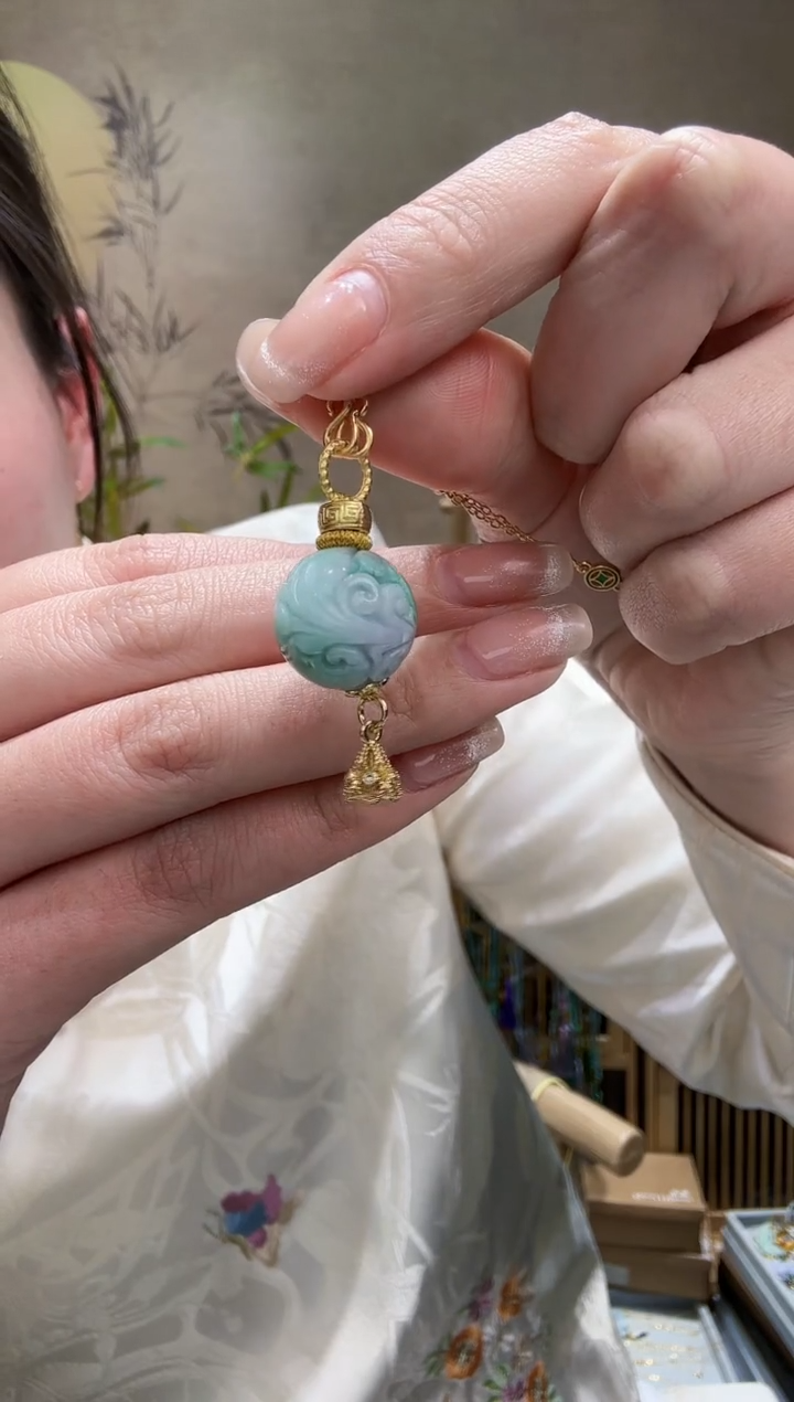 【闪购商品】翡翠颈饰未镶嵌吊坠