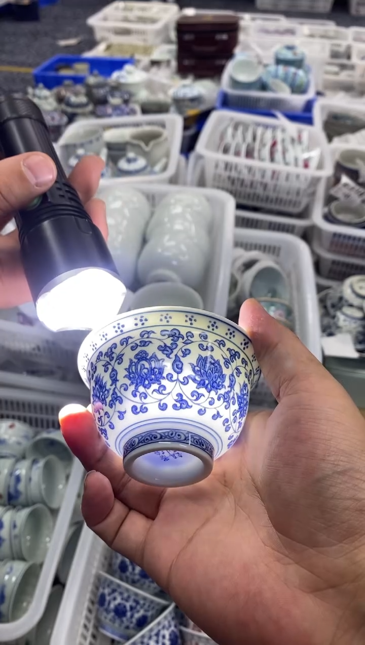 摆件陶景德陶瓷茶具容量约80