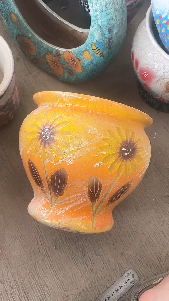 摆件11-296口22高21瑕疵  一个