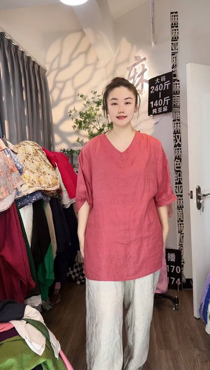 亚麻大码女装系列。140斤-240斤