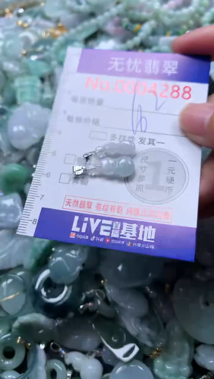 颈饰未镶嵌翡翠4288