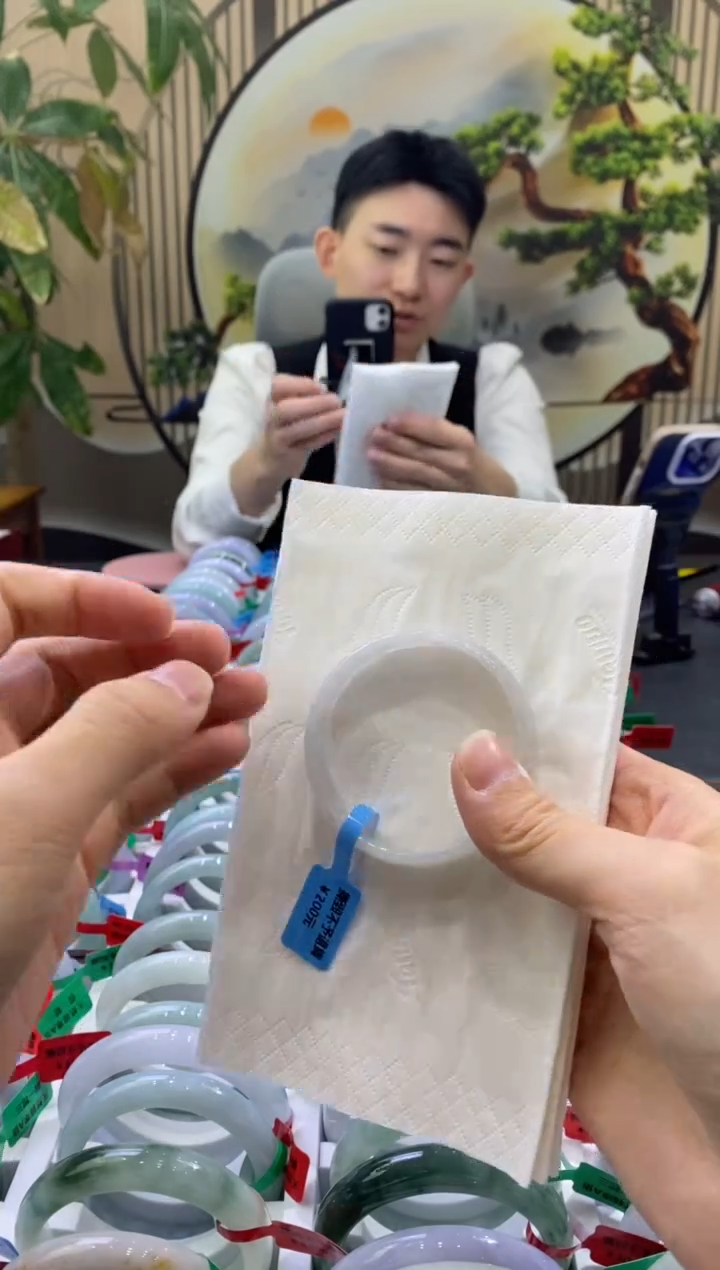 未镶嵌手镯翡翠0251