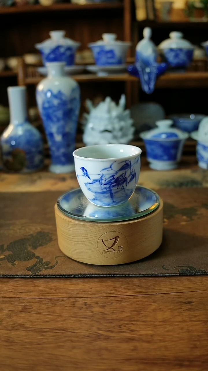 21景德镇手工手绘茶具