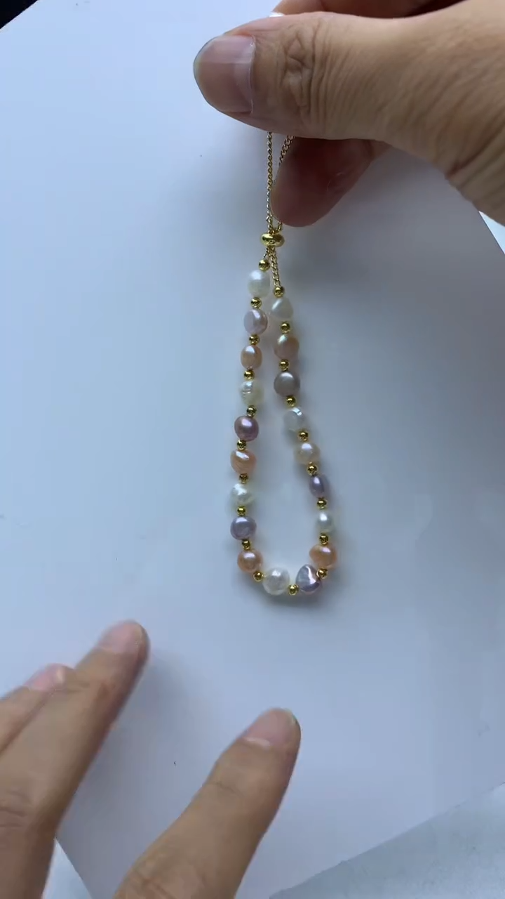 未镶嵌淡水珍珠HG手链