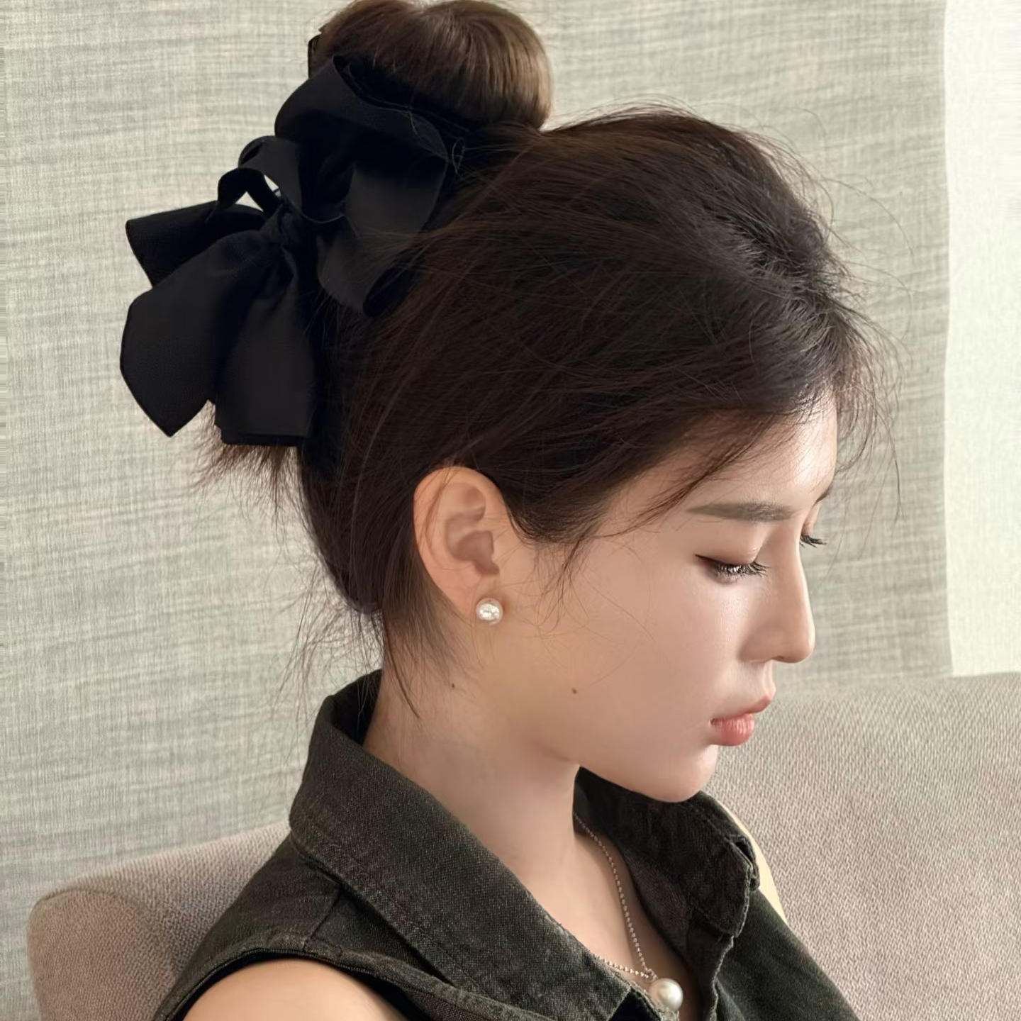 &年底清货 法式冷白极光10-11mm正圆空姐素钉简约款