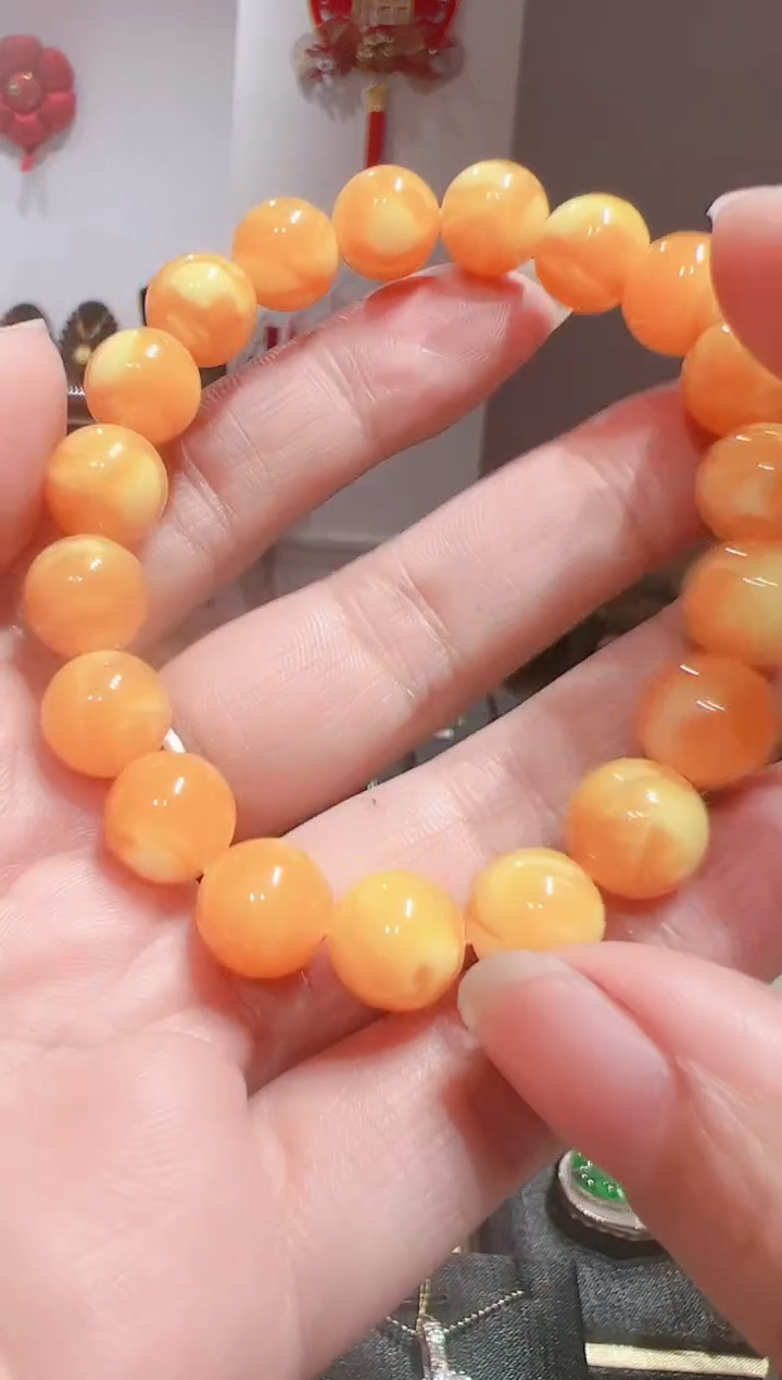 【闪购商品】蜜蜡手链未镶嵌202521463